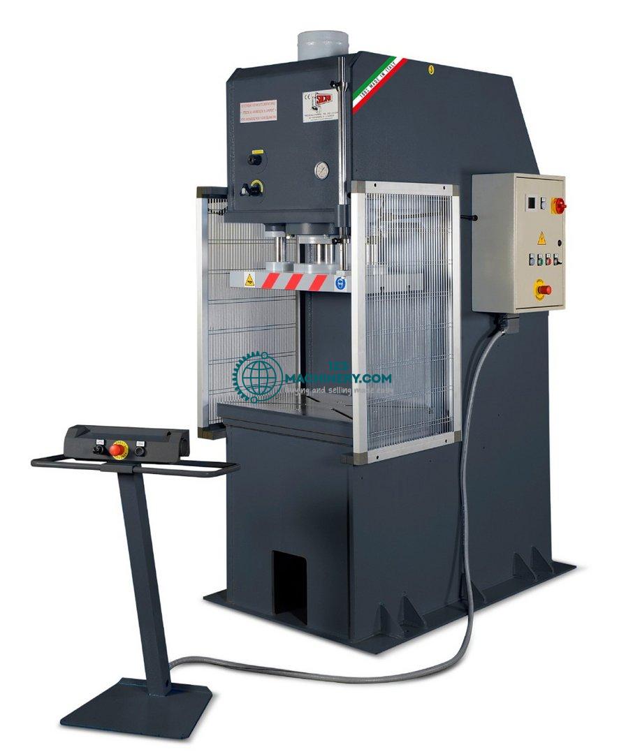 Hydraulic single column press SICMI PCL 70 A