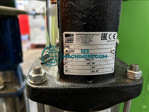 Toon advertentie Ebara EVMS3 Vertical multistage pump