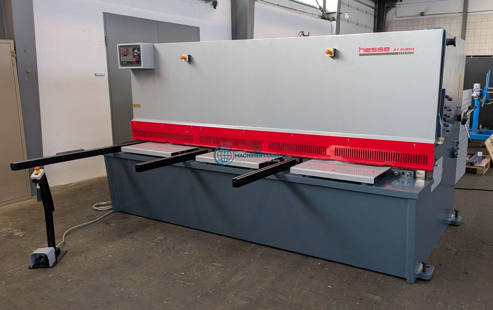Show advert Hydraulic plate shear HESSE by DURMA DHGM 3010