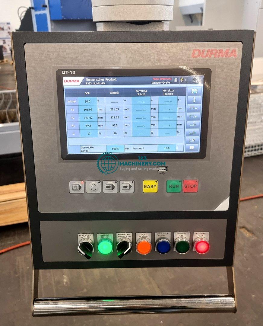 Hydraulic CNC press brake HESSE by DURMA PBF 2560