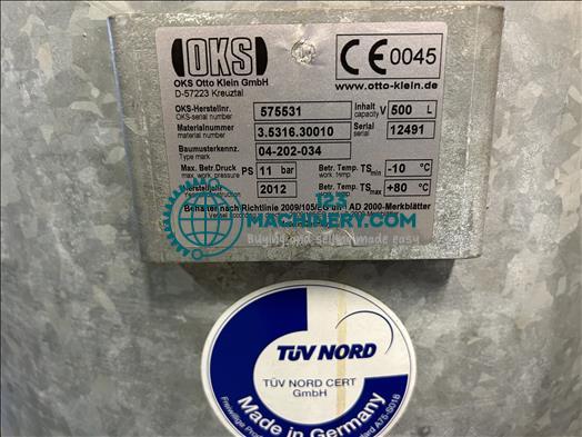 Mostrar anuncio OKS Air receiver tank