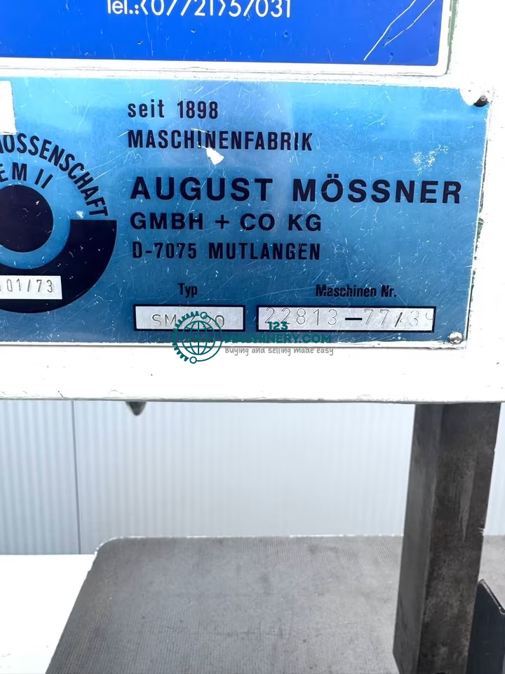 Vertikal - Bandsäge MÖSSNER SM 420