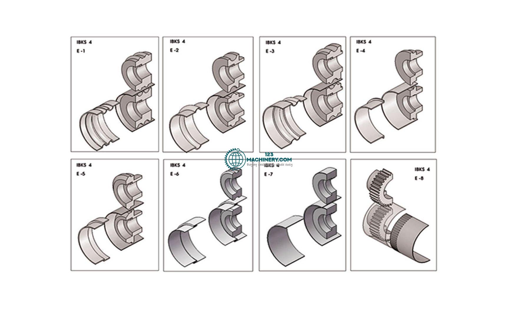 Motorized crimping machine HESSE by ISITAN IBKS 4,
