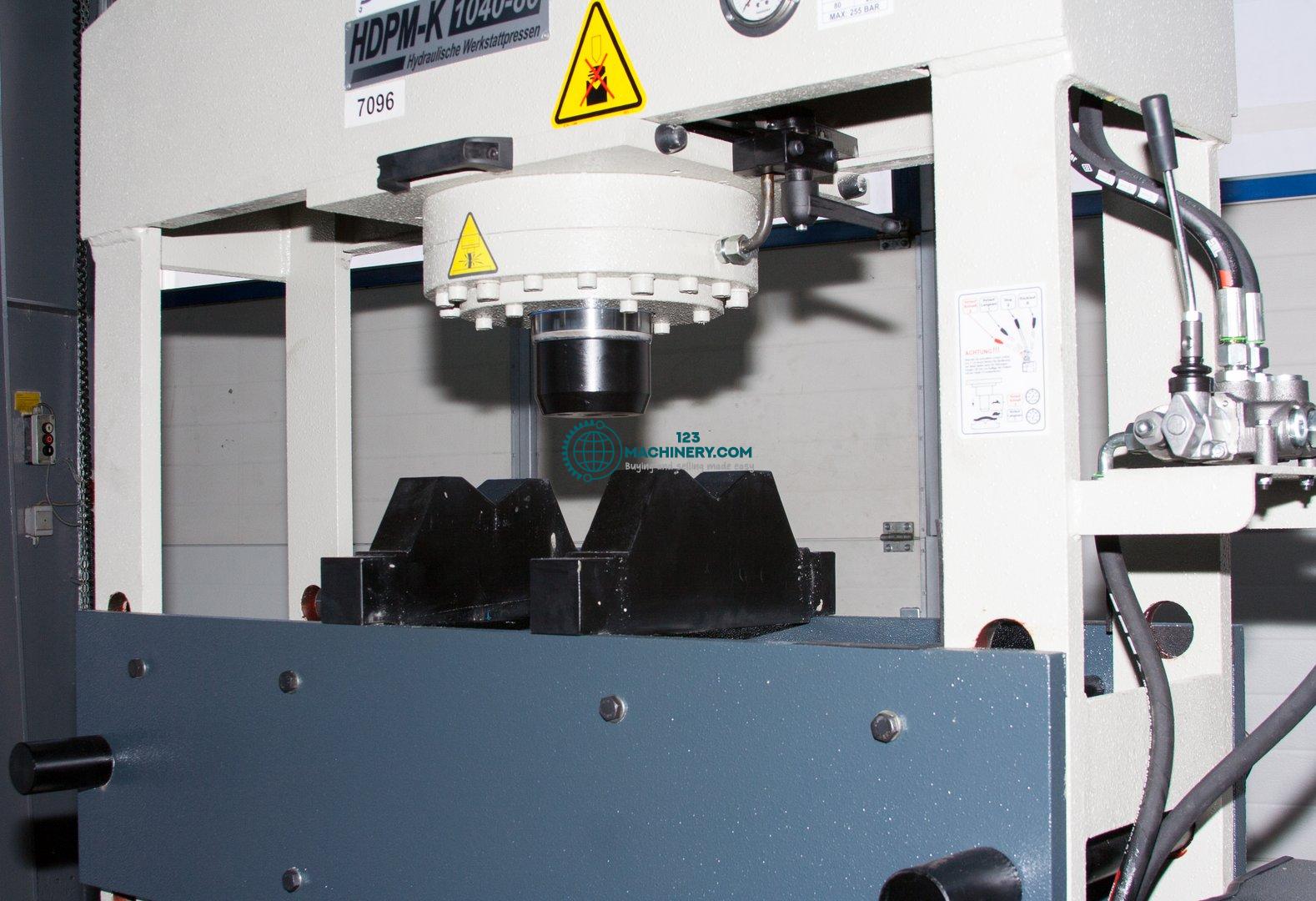 Hydraulic workshop press HESSE by LFSS DPM-K 1040-80