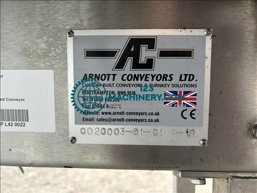 Показывать рекламу Arnott Stainless conveyor