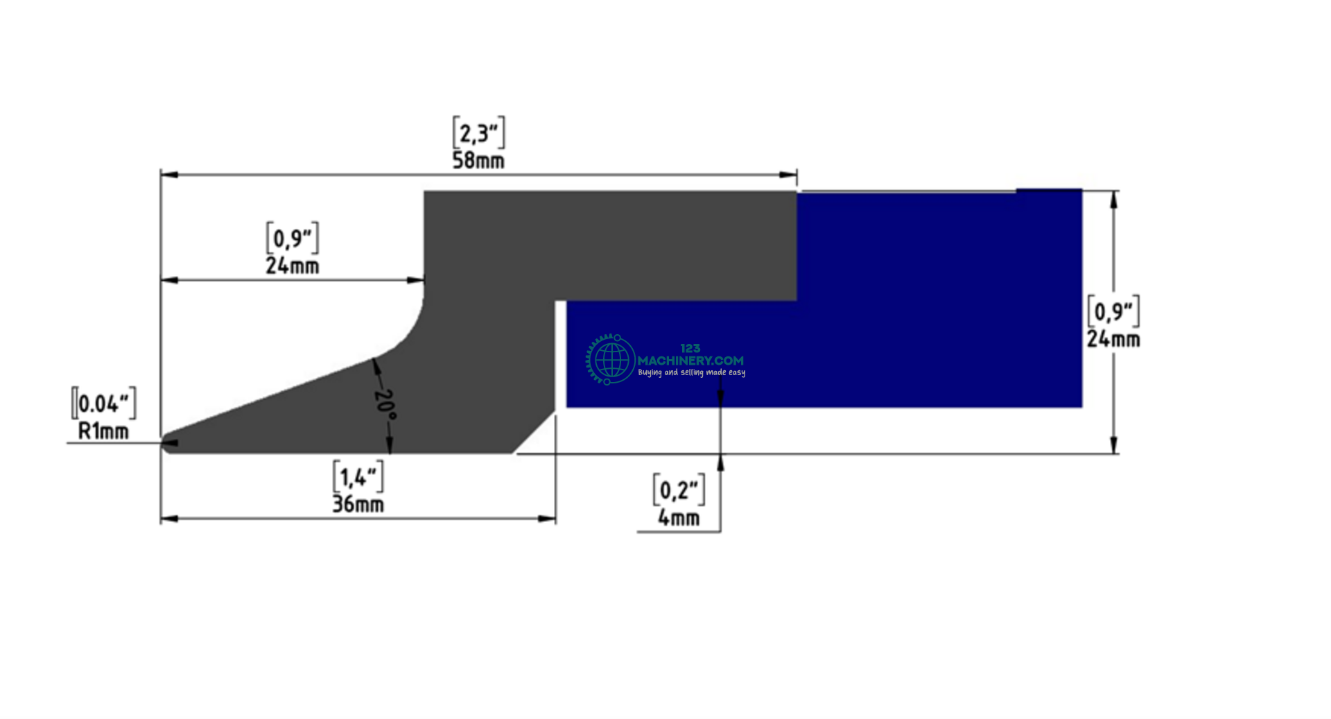 Motorized folding machine ERBEND MFG 2515
