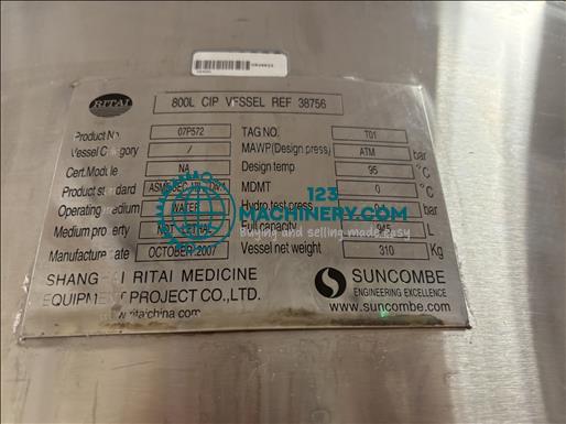 Suncombe CIP System CIP System