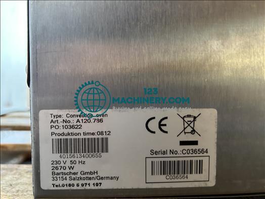 Pokaż ogłoszenie Bartscher A120 Convection oven
