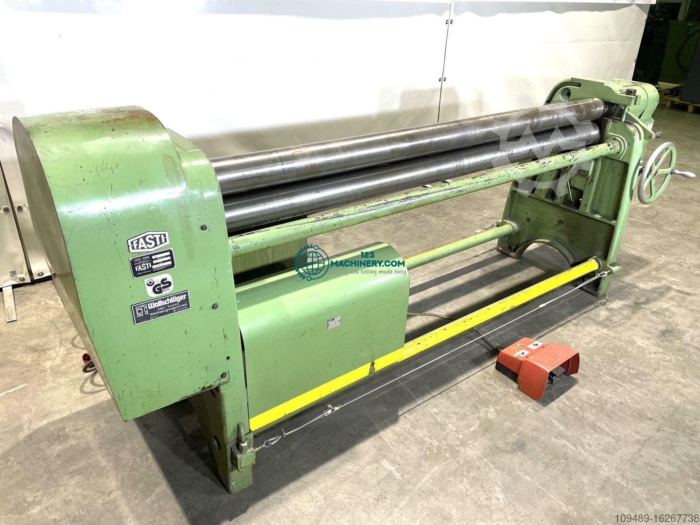 FASTI - Motorische Dreiwalzenrundbiegemaschine Typ