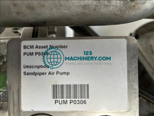 Afficher l`annonce Sandpiper double diaphragm pump