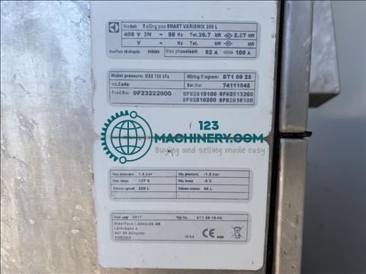 Electrolux Smart Variomix 200L Boiling Pan