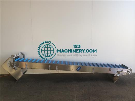 Show advert NNP Flighted elevator conveyor