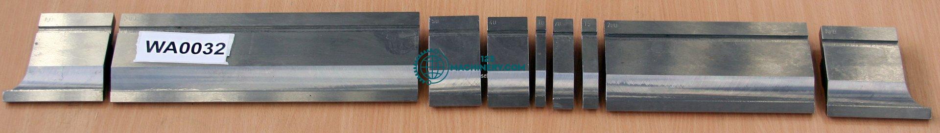 Bending tool EURAM upper tool 1010/A/75°/08 divide