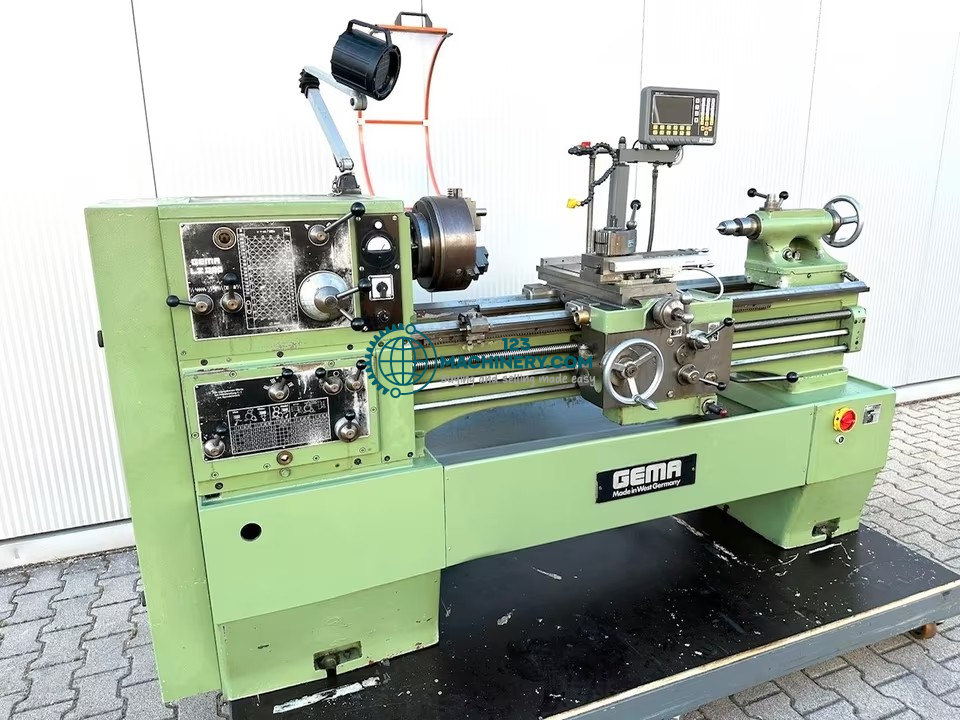 Leit & Zugspindeldrehmaschine GEMA LZ 200