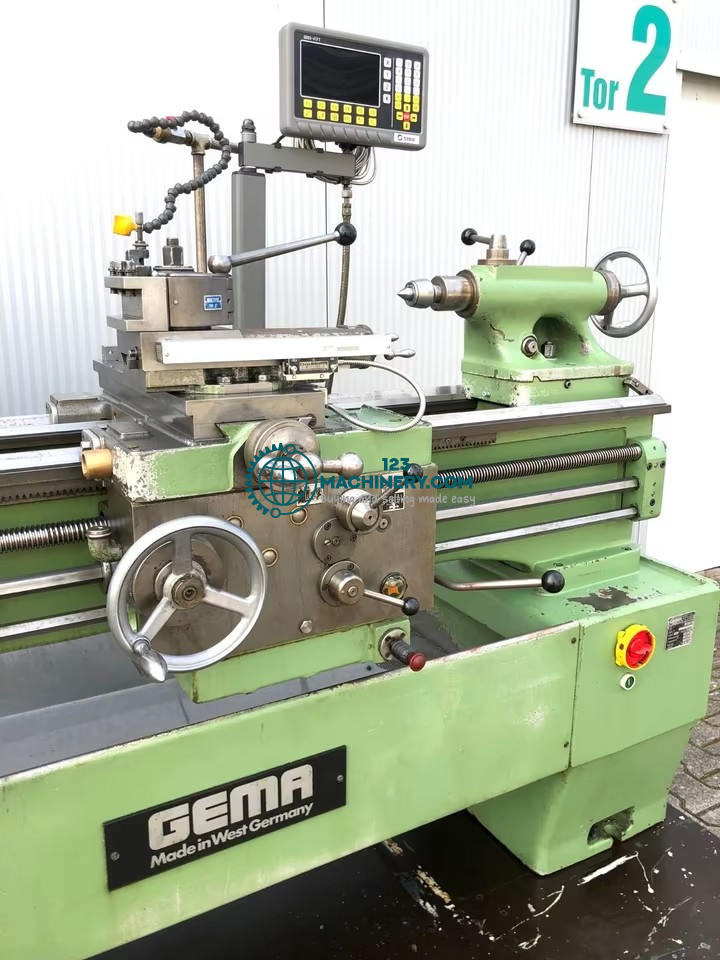 Leit & Zugspindeldrehmaschine GEMA LZ 200