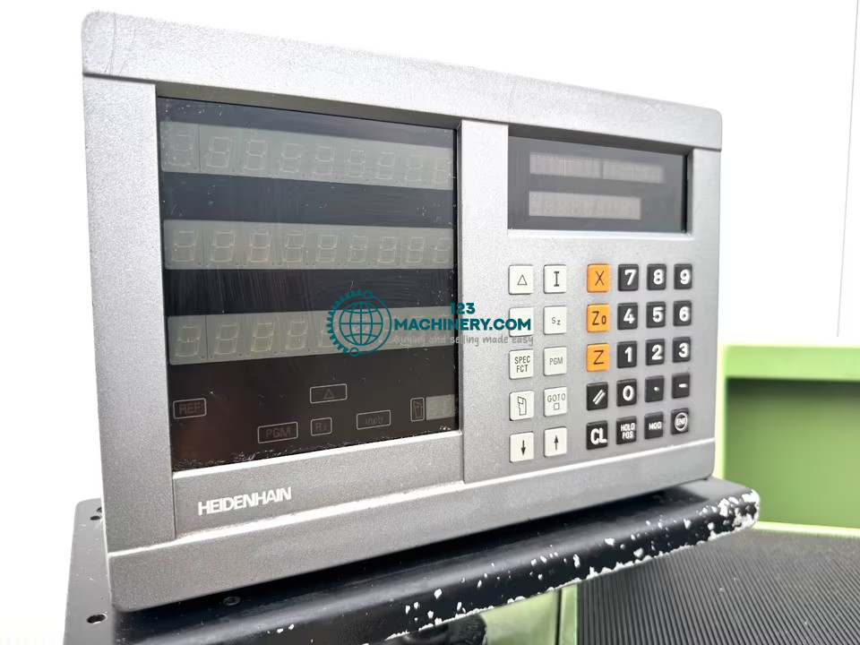 Weiler Condor B mit Heidenhain 3 - Achs Digitalanzeige
