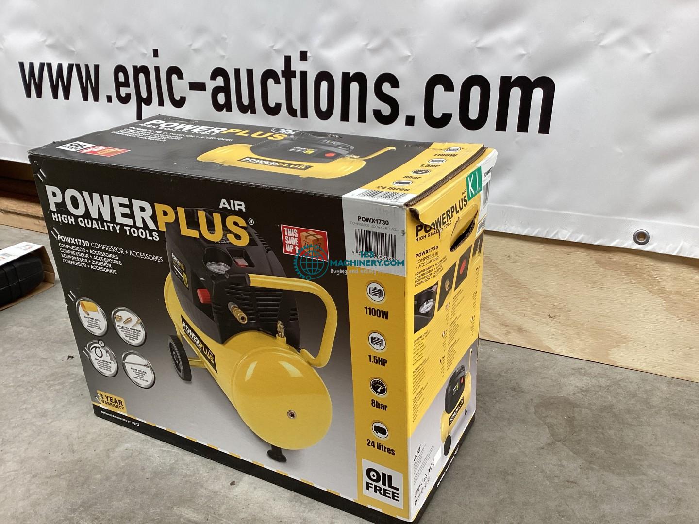 Показывать рекламу Неиспользуемый компрессор Powerplus